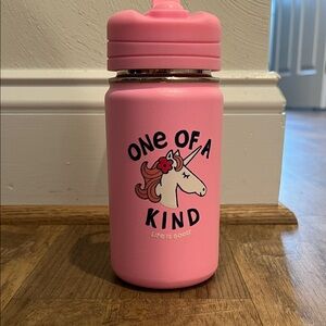 Pink Unicorn Water Bottle